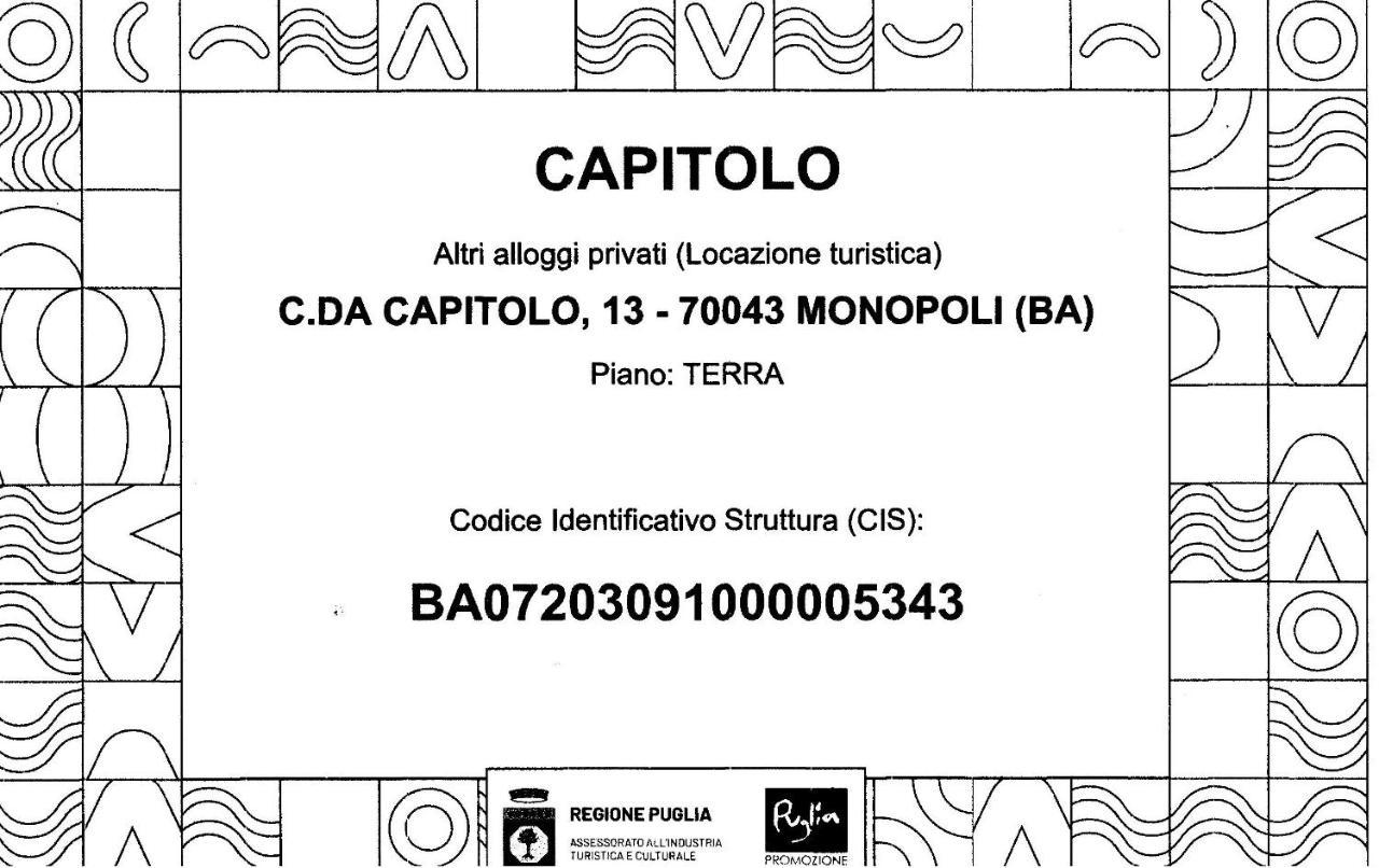 모노폴리 Capitolo 빌라 외부 사진